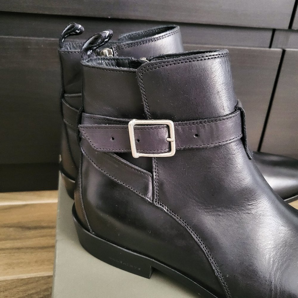 AllSaints Rodeo Boot, Black, Men's US Size 11